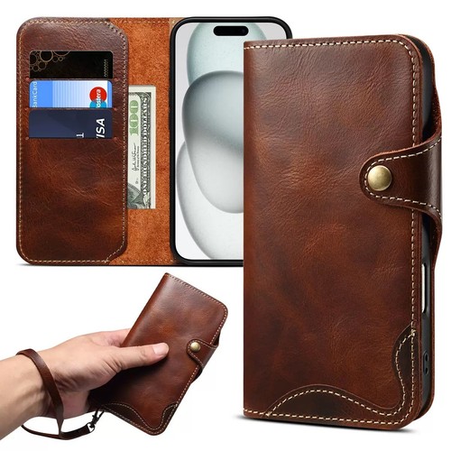 Genuine leather wallet - leather,