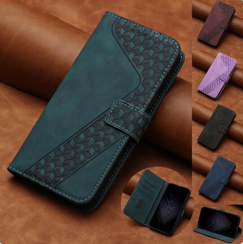 Leather flip wallet case cover - flip,